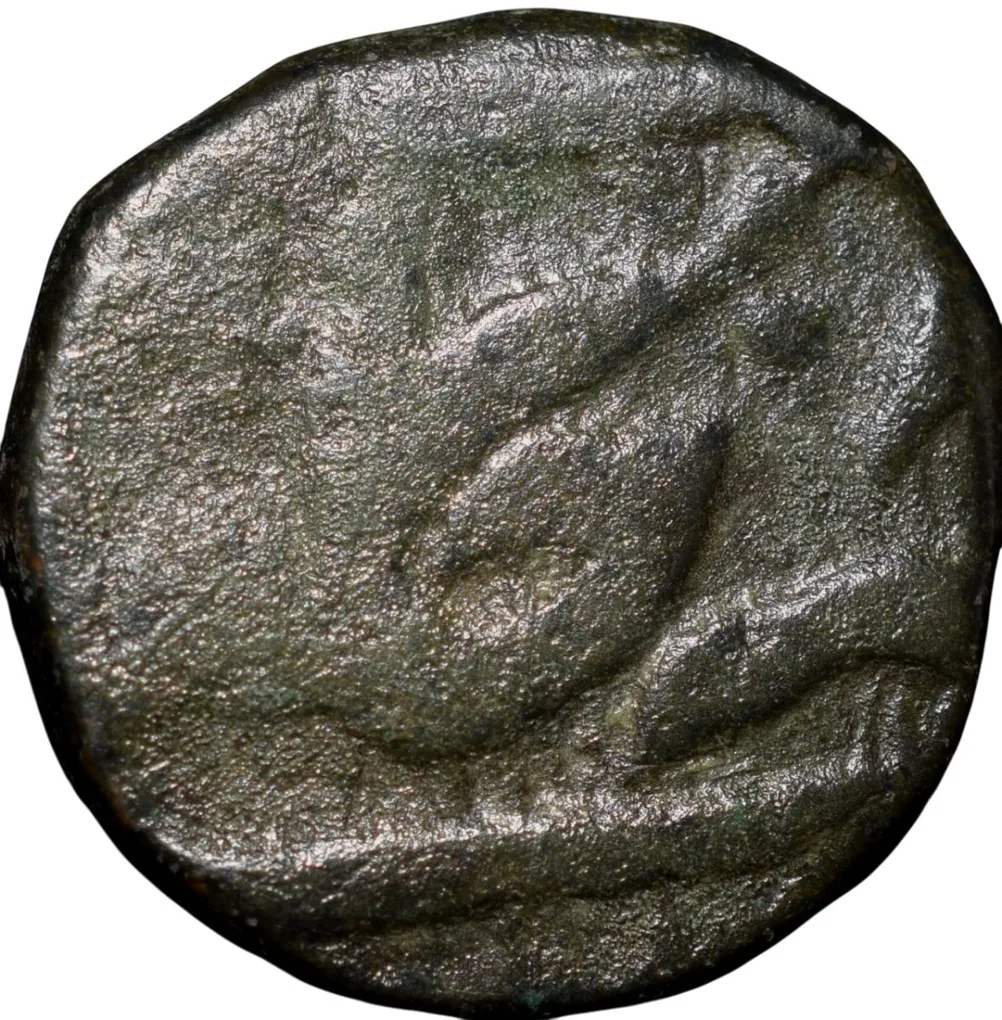 Copper Paisa of Daulat Rao(AD1794-1827) of Gwalior State of Gwalior Fort Mint KM # 59