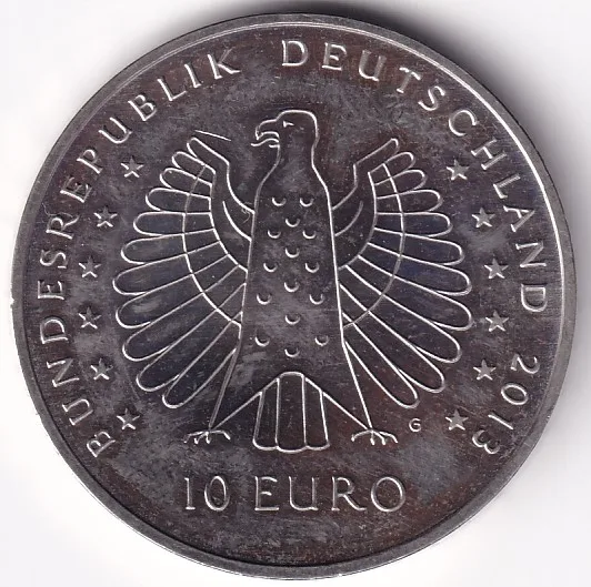 10 Euros the discovery of electromagnetic radiation Copper Nickel UNC Coin