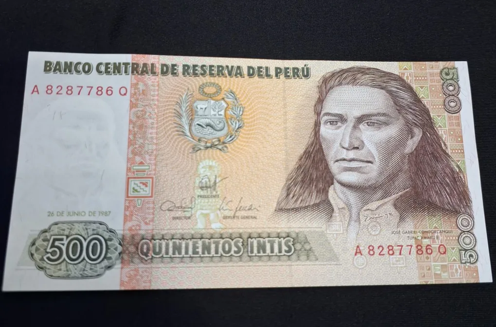 500 Intis Peru GEM UNC Condition Note Ending 786
