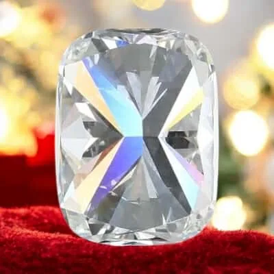 Rare and Desirable 1.00 carat Cushion Cut Lab Grown Diamond Top Color Top Quality Exceptional Collectible Unique and Rare