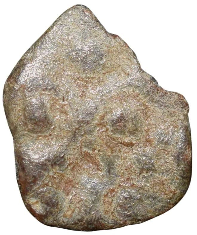 Lead Coin of Satavahana Dynasty (1st Cen. BC) from Vidarbha(Pauni) Region Bold Nandipad/Ujjaini Symbol