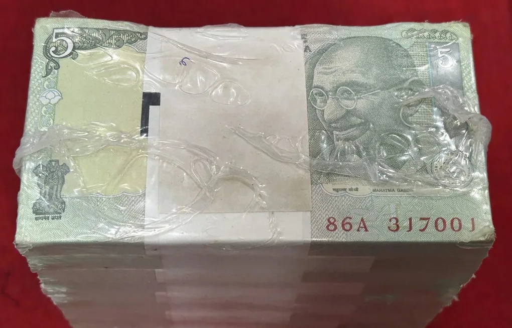 5 Rupees Sealed Mint Pack RIM UNC Lowest Price (1000 Note Pack ) RIM