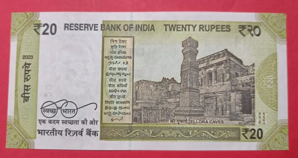20 Rs Super Tripling 41 4 Times Ex. Rare Condition GEM UNC