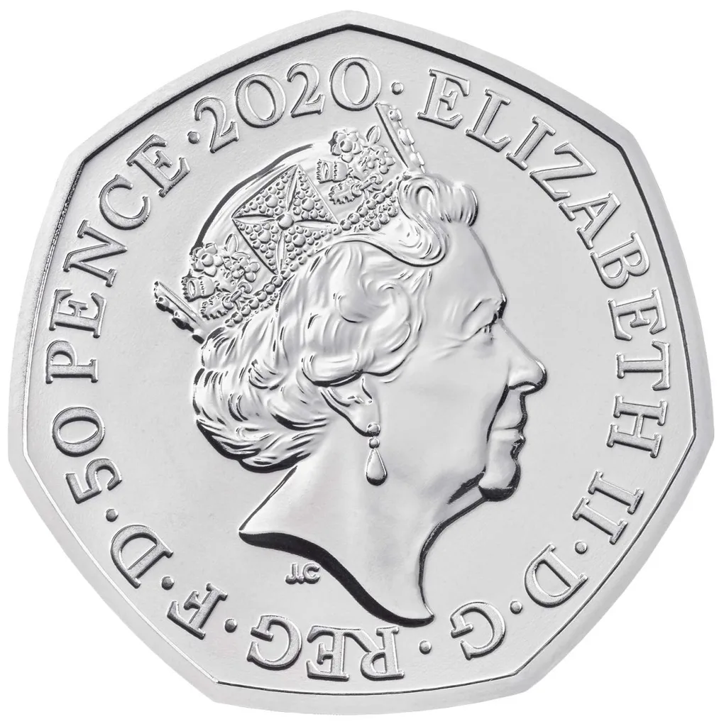 Rosalind Franklin Innovation Science 50p Uncirculated Commemorative Coin Set By Royal Mint 2020 Issue