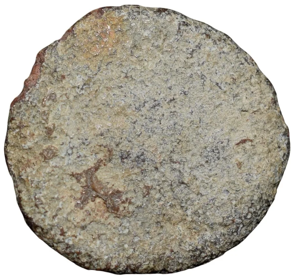Lead Coin os Satavahan Dynasty (1st Cen. BC) from Nashik Region with Swastik above Lion