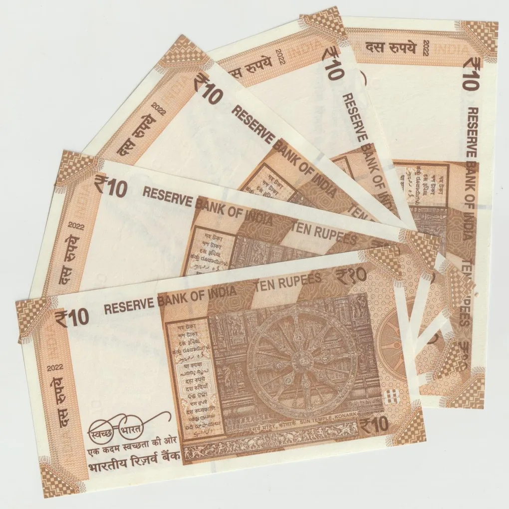 UNC 10 Rupee Fancy Number 786 Ending Note 5 Same Serial No Notes Collection Similar Number Available