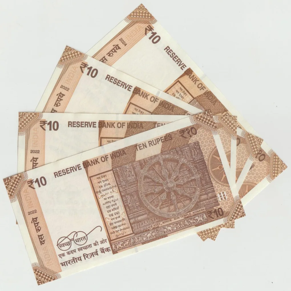 UNC 10 Rupee Fancy Number 786 Ending Note 4 Same Serial No Notes Collection Similar Number Available