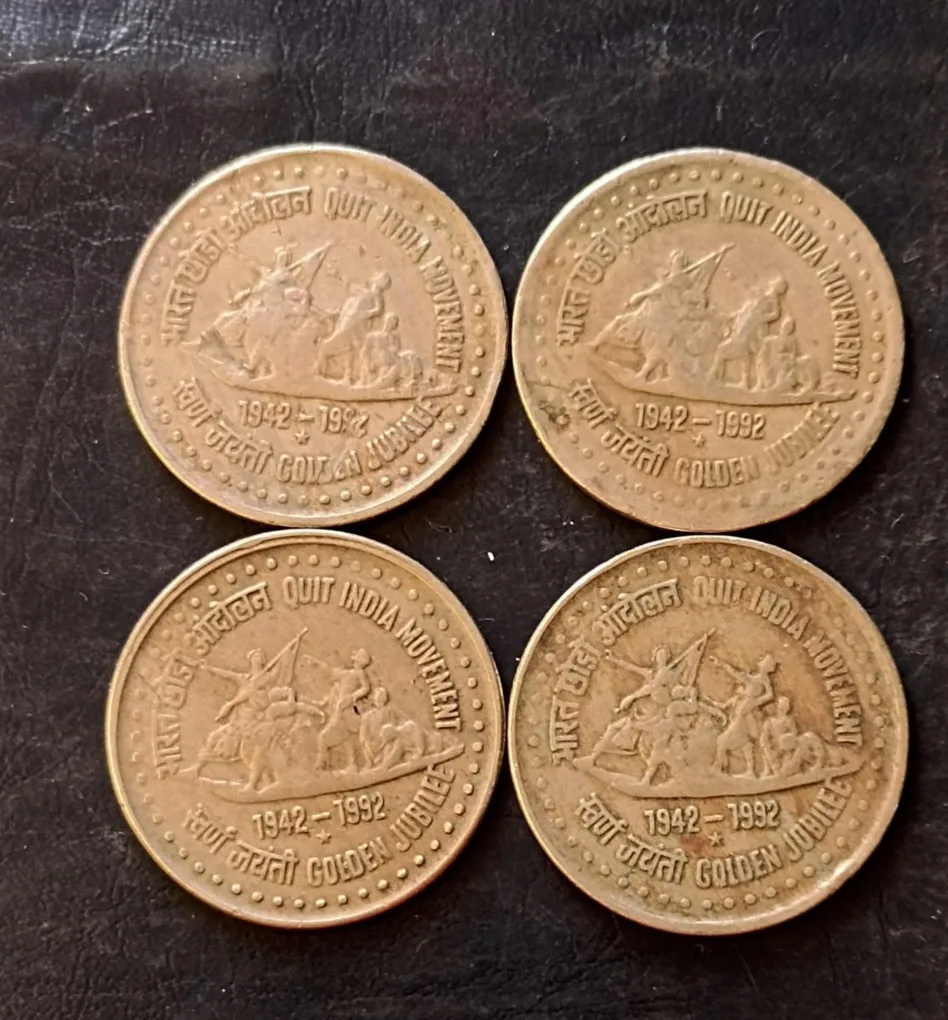India Quit India movement Golden Jubilee Hyderabad mint Cost 270₹