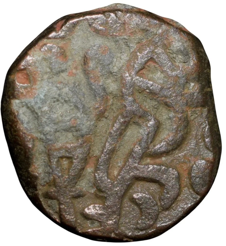 Billion Jital of Ala al-din Mas ud(AD1242-46) of Delhi Sultanate D126