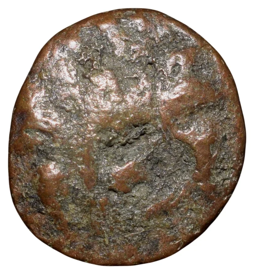 Copper Coin of Raghunatha Nayaka(AD 1600-30) of Tanjore Nayakas K.Ganesha Ty.6.20 Rare