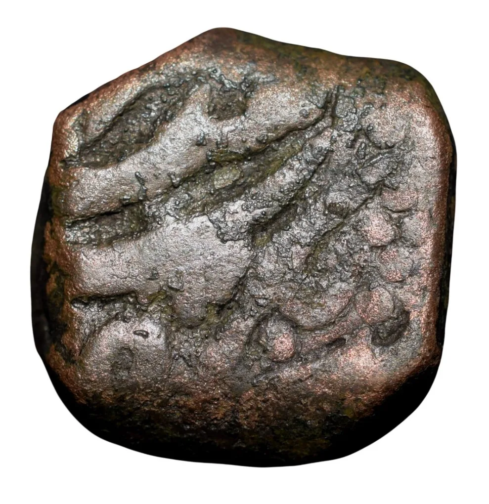 Copper Paisa of Hyderabad Feudatory 'Basmatnagar' Nizam Ali Khan (AD 1761-1803) Rare
