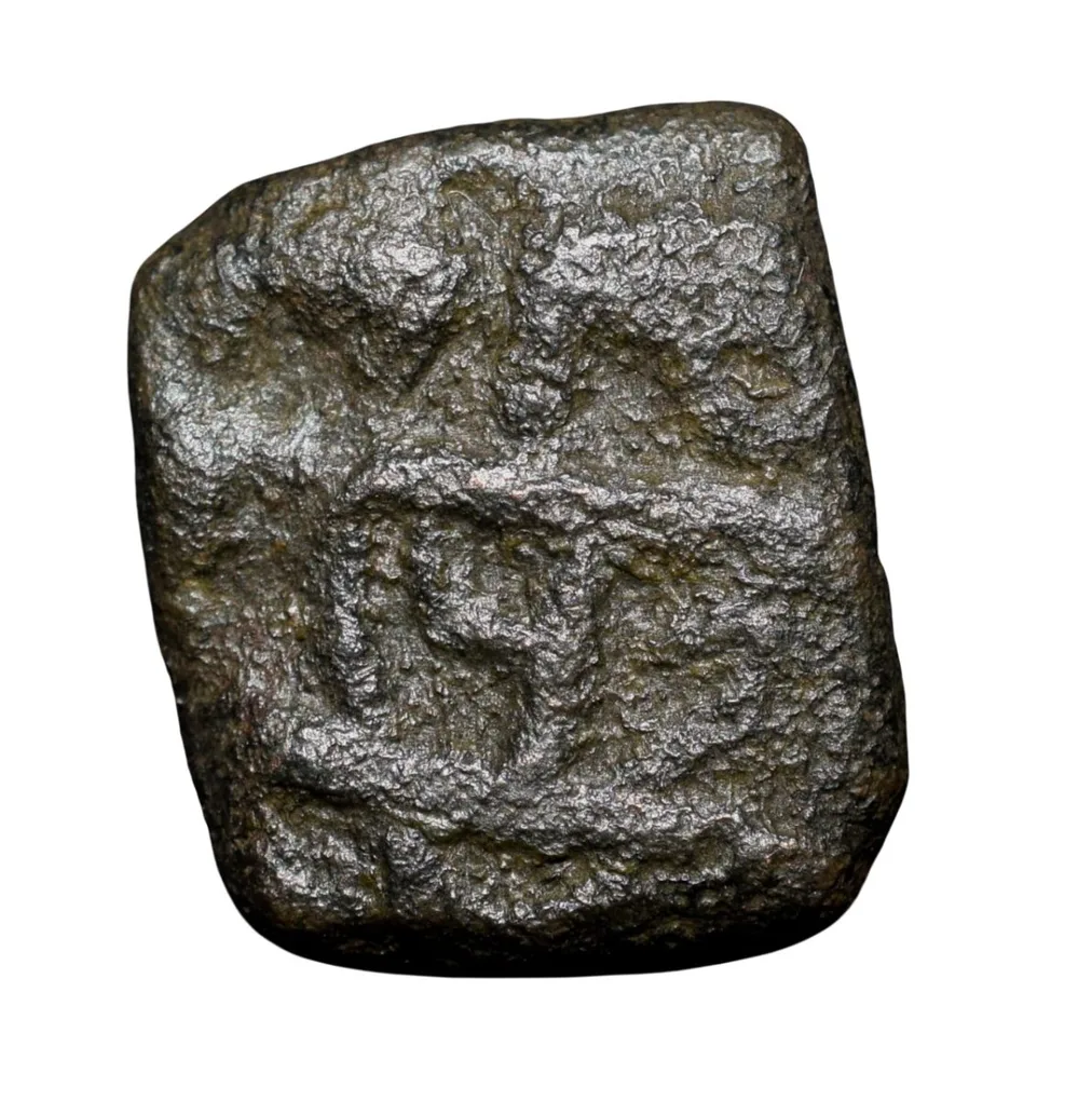 Copper 1/2 Paisa of Rana Sangram (AD 1518) of Rana's of Mewar G&G M270 Very Rare