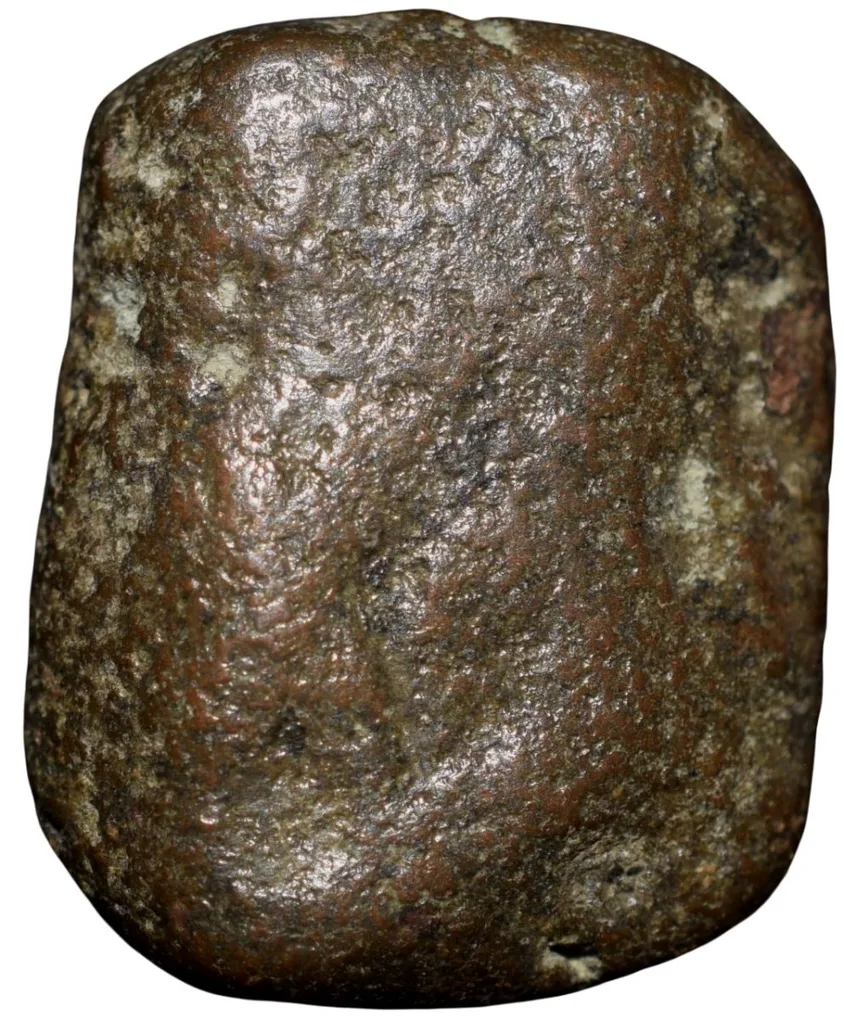 Copper Paisa of Maratha Confederacy (17th - 18th Cen. AD) with 'Trishul' C/s Ty. T22 Rare