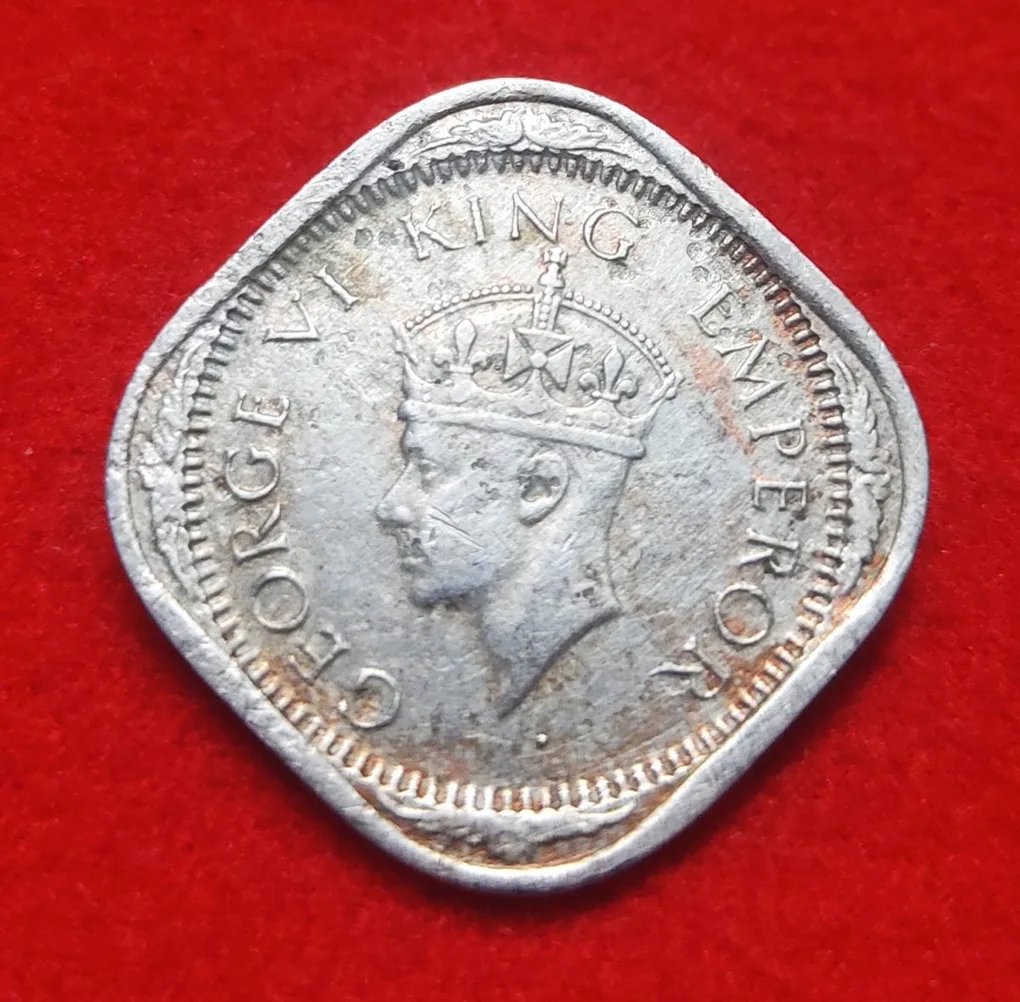 2 Annas 1940 George VI