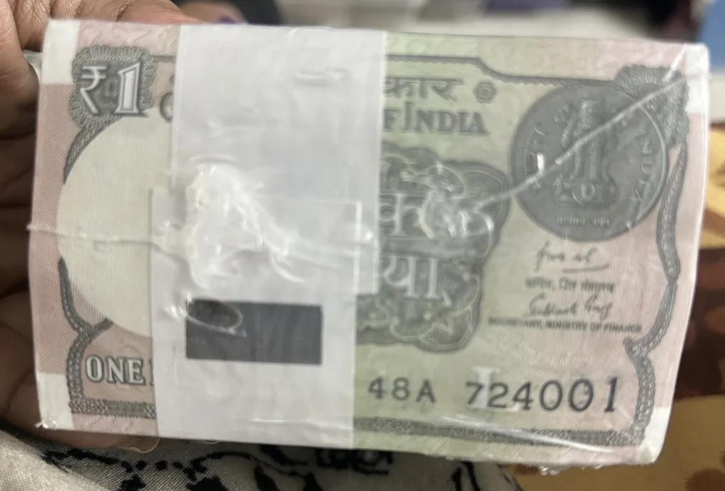 1 Rupees (2018) Governor Subhash garg Sealed Mint Packed Rim Lowest Price