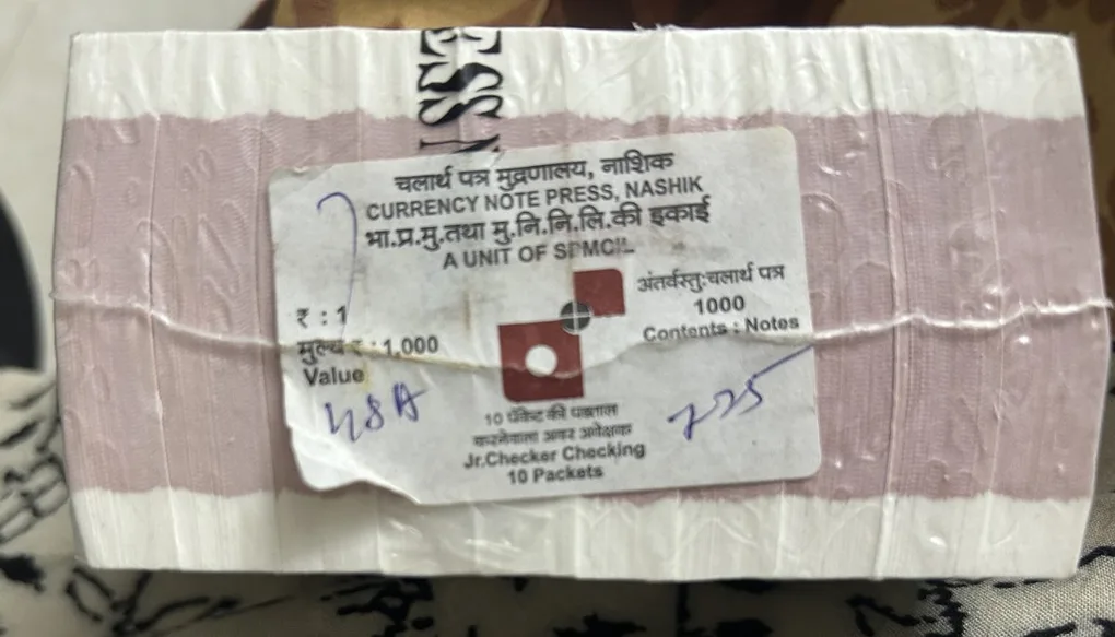 1 Rupees (2018) Governor Subhash garg Sealed Mint Packed Rim Lowest Price
