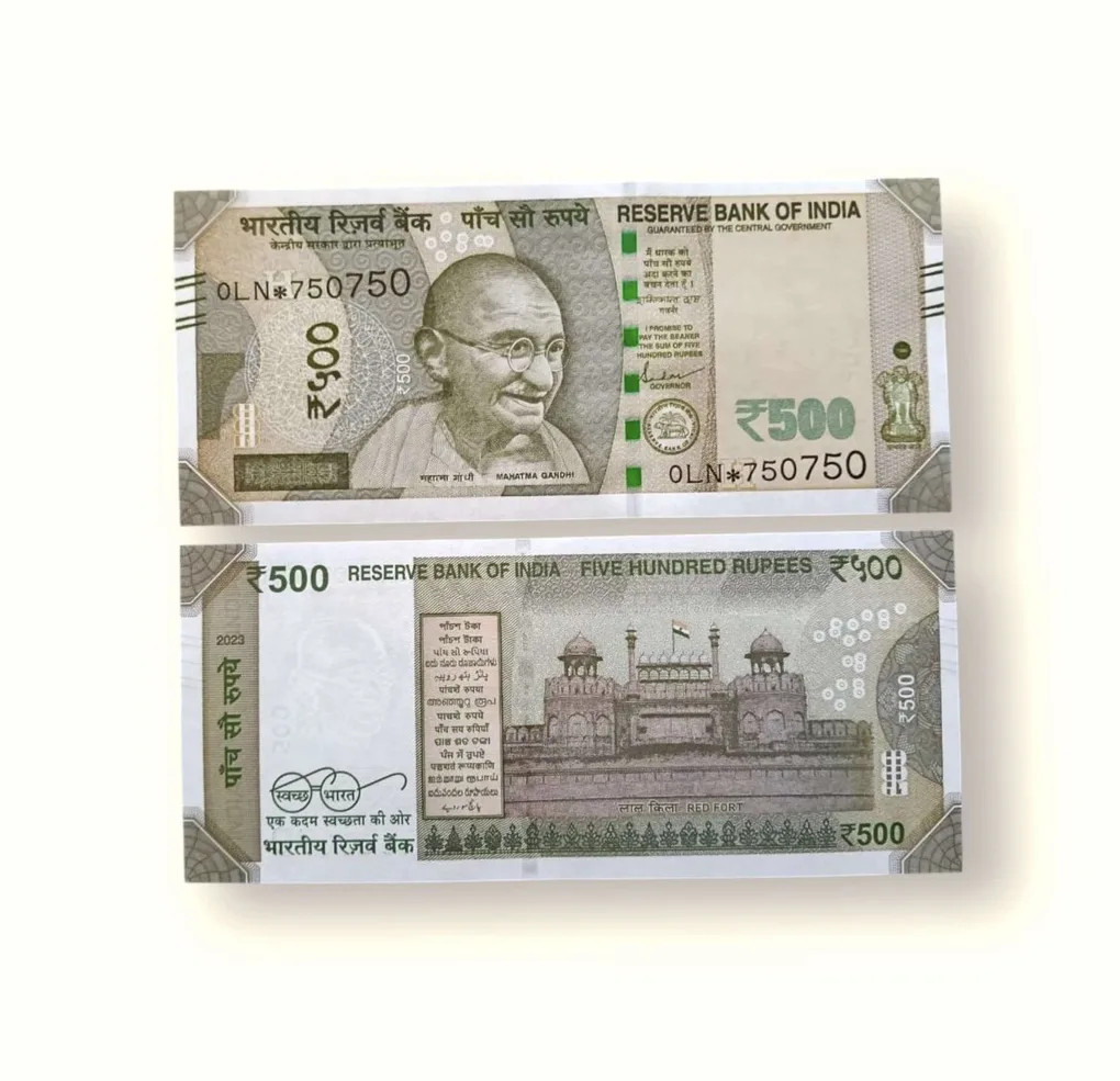 Is 153 Rs 500 India Banknote Star Replacement Issue 0LN Inset H 2023 Limited Issue