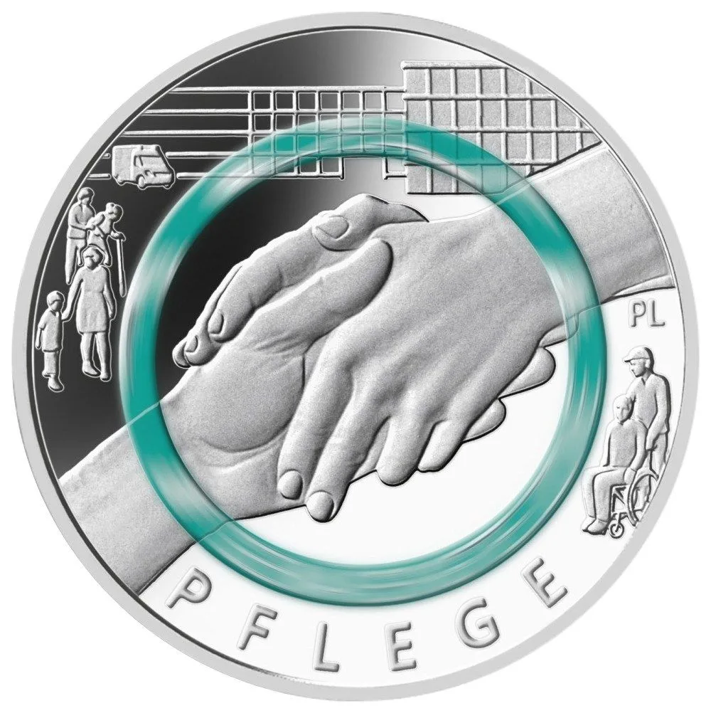CARE 2022 BU Coin BU Coin 10 Euro Series Extremely Rare and Popular Across Europe