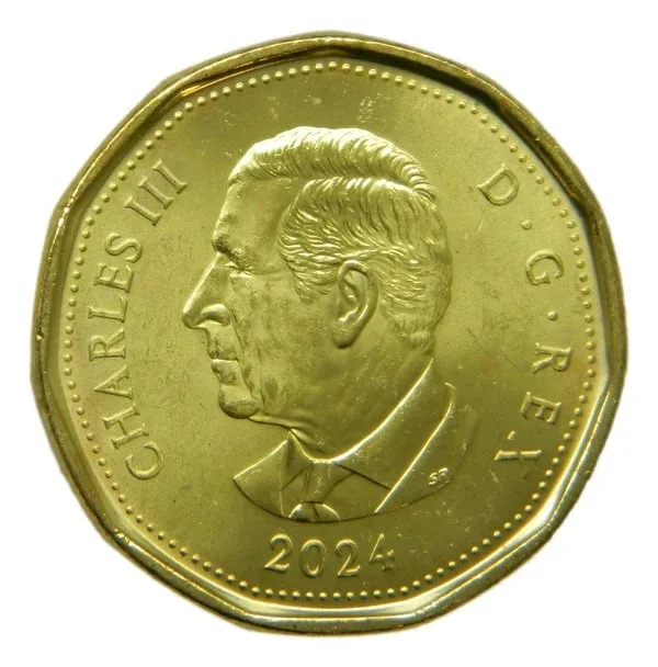 Canada 2024 1 Dolar L.M. Montgomery Color commevrative unc coin