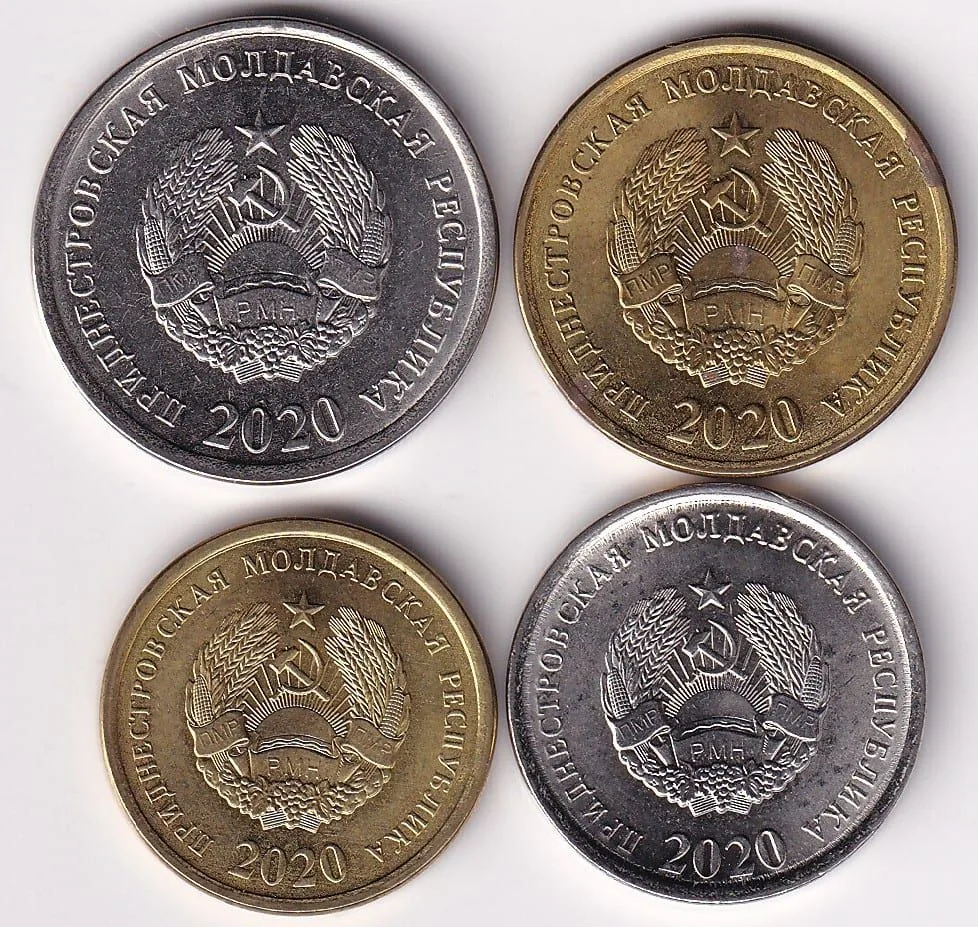 Transnistria Four Coins Set