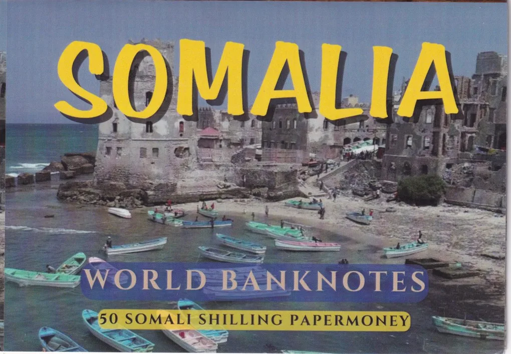 Somalia 50 Shilling UNC Note with Beautiful Folder