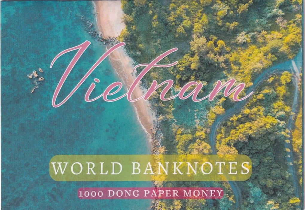 Vietnam 1000 DONG UNC Note with Beautiful Packing