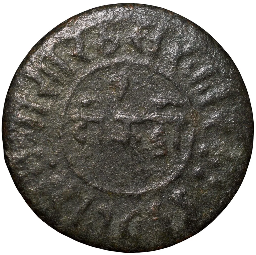 Copper Dokdo of Rasul Muhammad Khan(AD1891-1911) of Junagarh State KM # 45.1