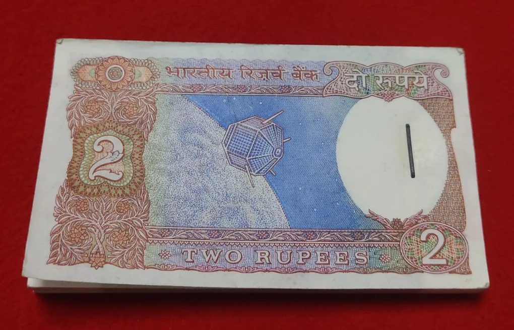 Two Rupee Packet R. N. Malhotra serial number 337901