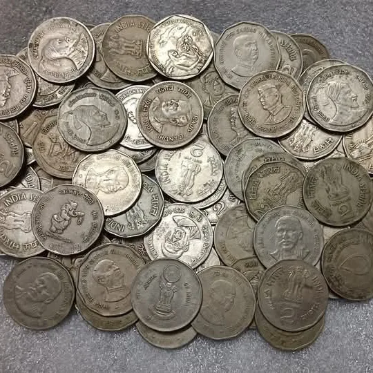One And Two Rs Commemorative Scare Coins Many Varieties Or Mix Mints Coins 100 Pcs Given