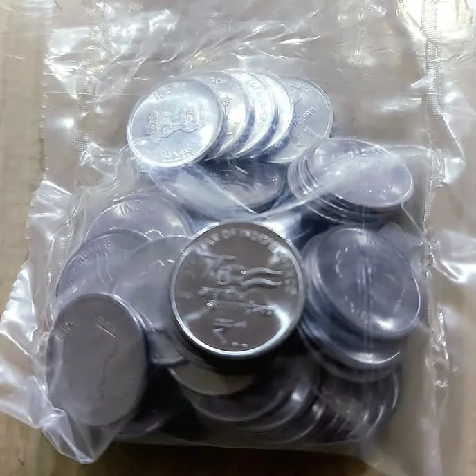 One Rs Akam 2024 Year Kolkata Mint Gem Bunc Condition RBI Sealed Packet