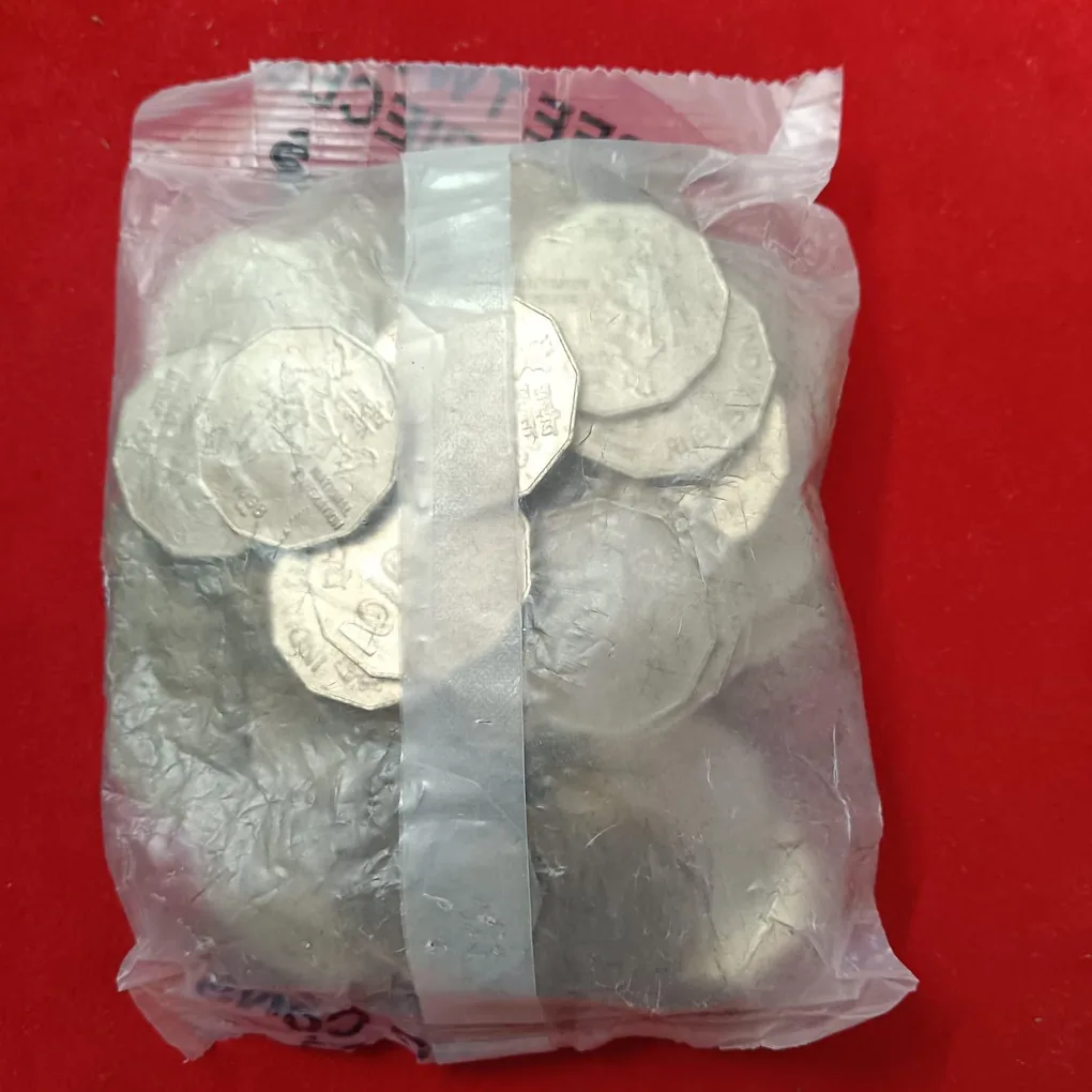 2 rs definitive coins packet National integration 1998 Year pretoria south africa mint