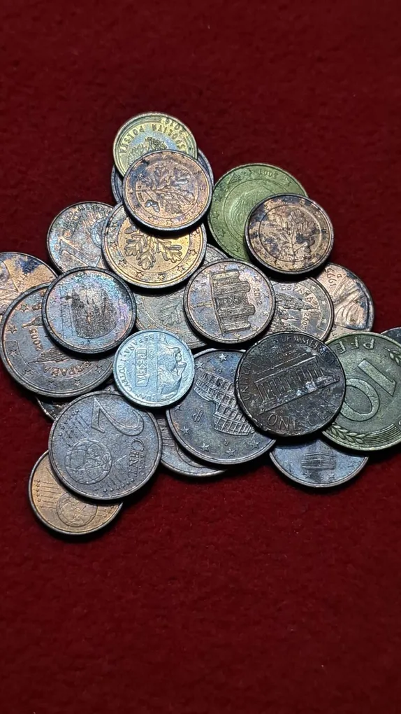 Foreign Coin Lot of 25