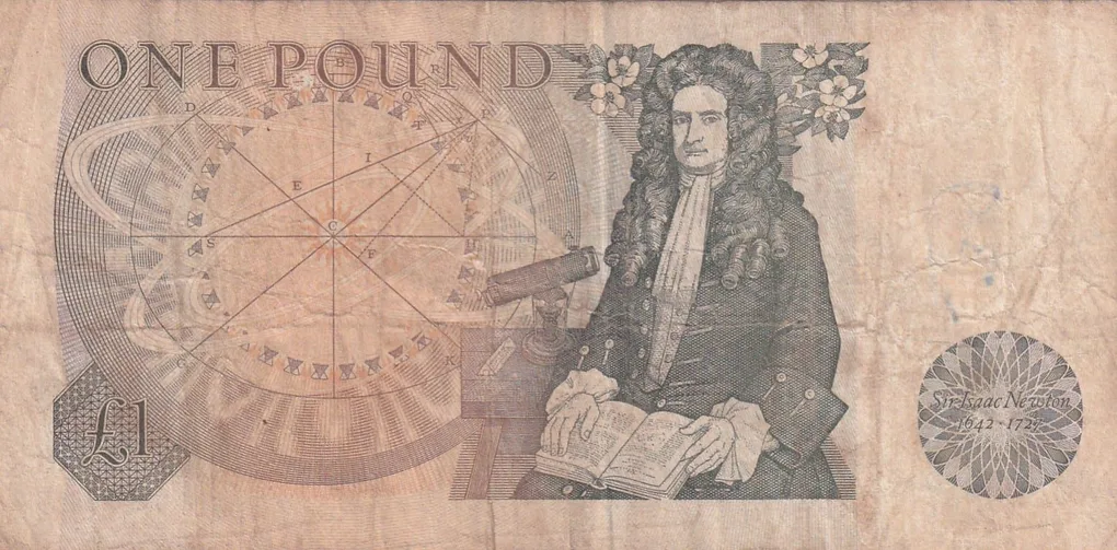 › United Kingdom › England 1 Pound - Elizabeth II Rare Note