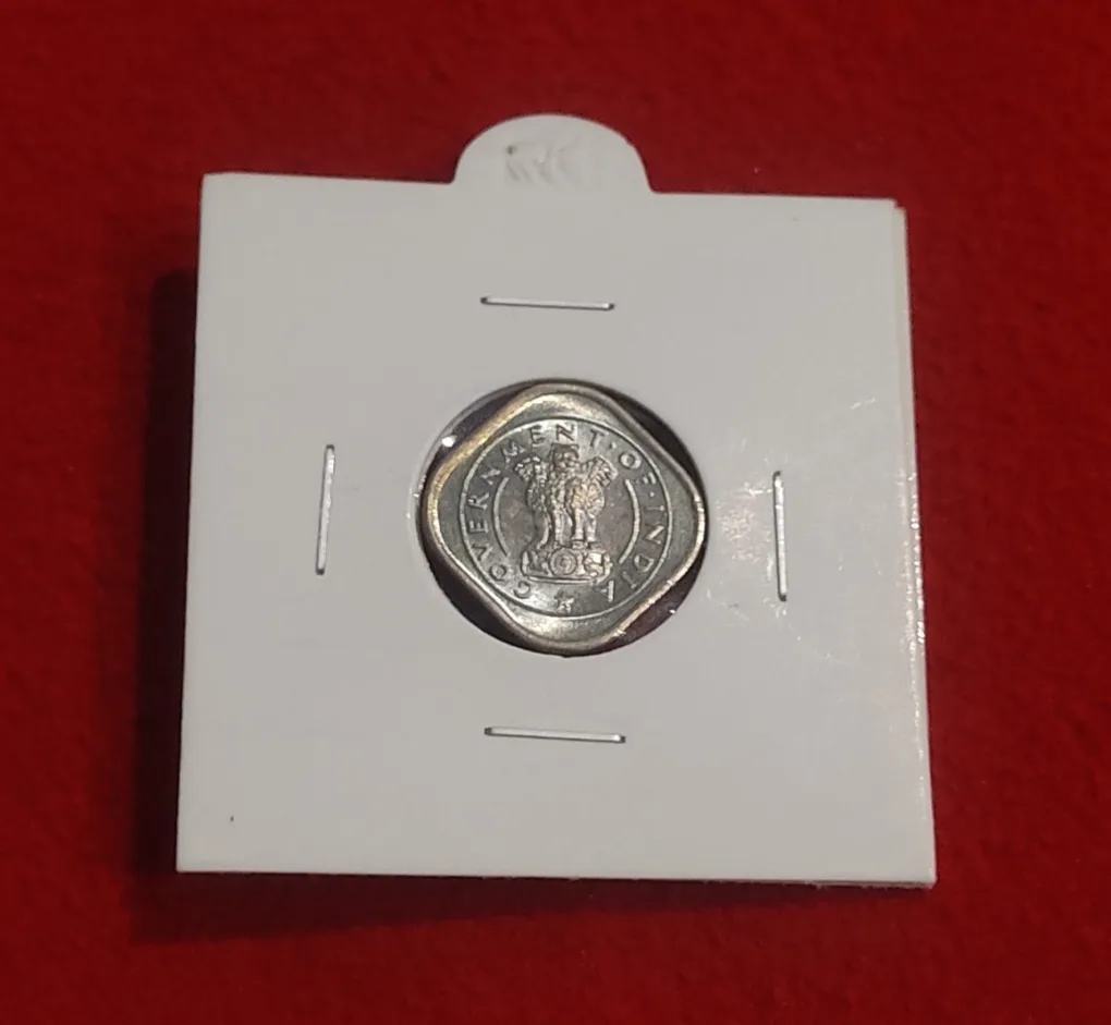 Half Anna 1950 Calcutta Mint GEM UNC Condition