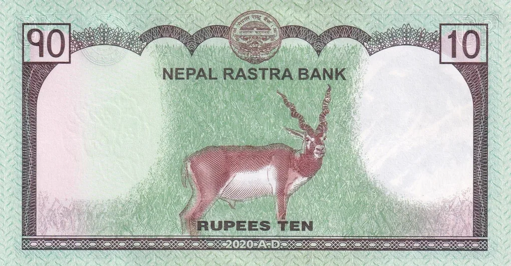 Nepal 10 Rupees GEM UNC Bank note