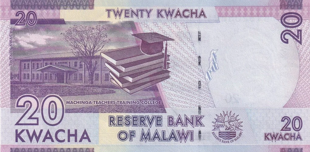 Malawi 20 Kwacha GEM UNC Rare Bank note