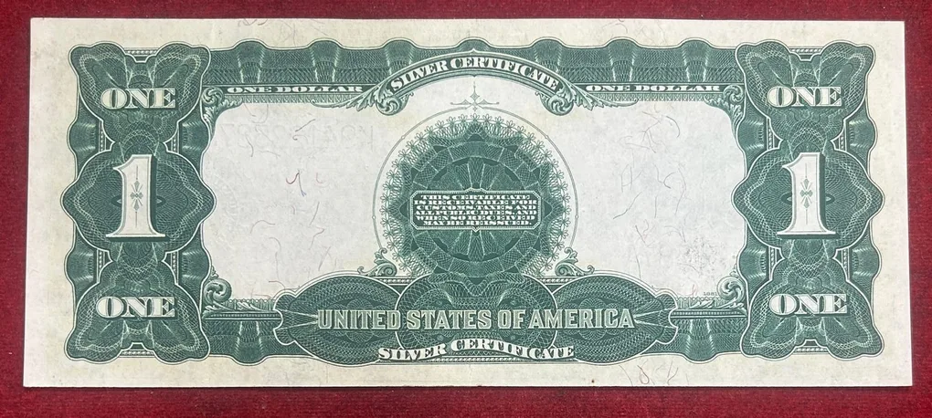 America $1 1899 Year United States black eagle Large Size Notes top condition extermaly rare note