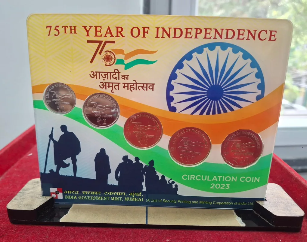 Azadi Ka Amrit Mahotsav Acrylic pack 2023 Rare Set Mumbai mint