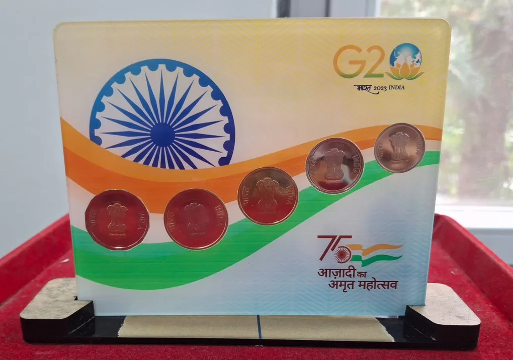 Azadi Ka Amrit Mahotsav Acrylic pack 2023 Rare Set Mumbai mint