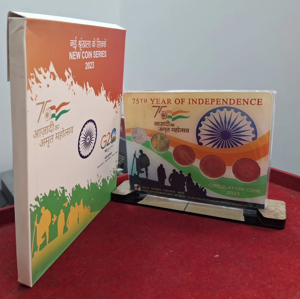 Azadi Ka Amrit Mahotsav Acrylic pack 2023 Rare Set Mumbai mint