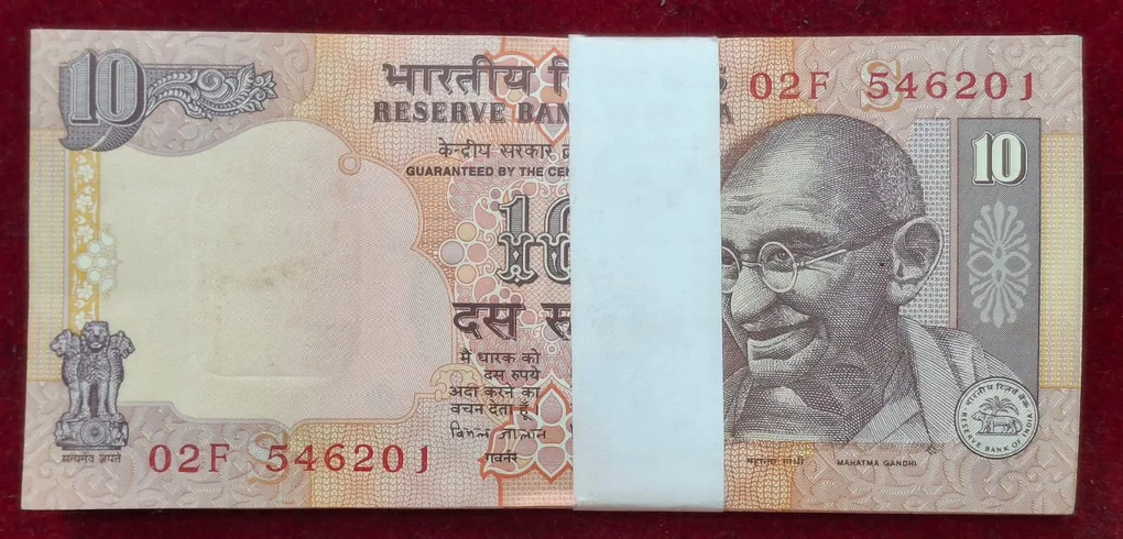 10 Rupees Serial Packet Rare GEM UNC Governor Bimal Jalan Buyer WILL Receive Random 1 Packet
