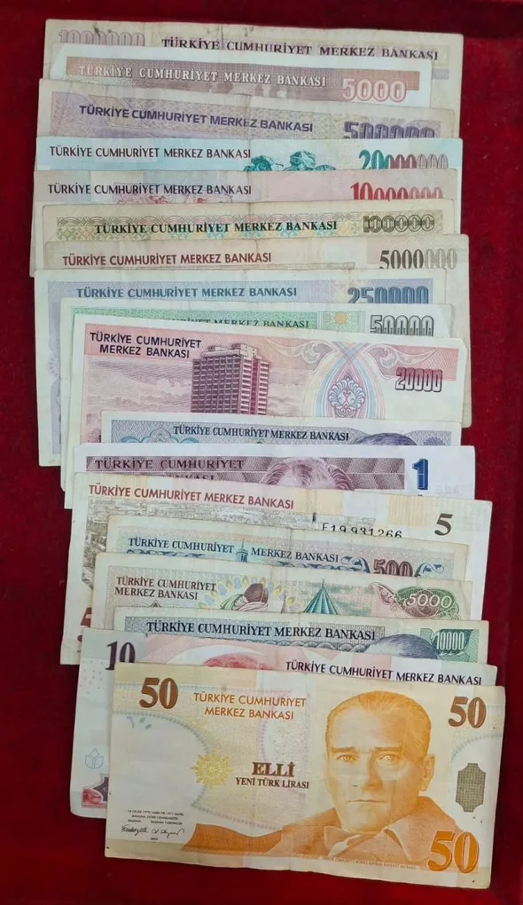 Turkey Big Size Big Denomination Rare (18 Pcs Set) Lowest Price
