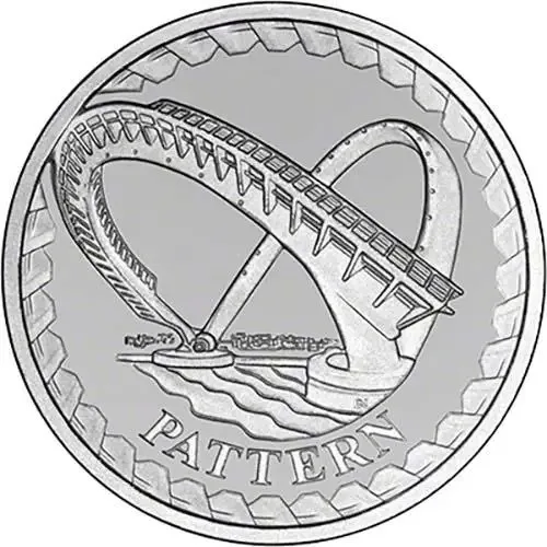2003 Whole Coin Set UK Pattern £1 Set Silver Proof Bridges with certificate extermaly rare set