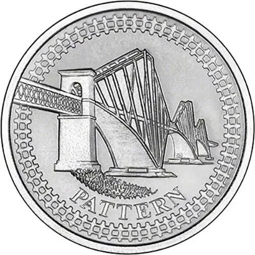 2003 Whole Coin Set UK Pattern £1 Set Silver Proof Bridges with certificate extermaly rare set