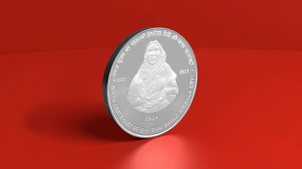 Birth Centenary of H.H. Shri Mataji Nirmala Devi | Rs. 100 Proof Coin | MDF Box