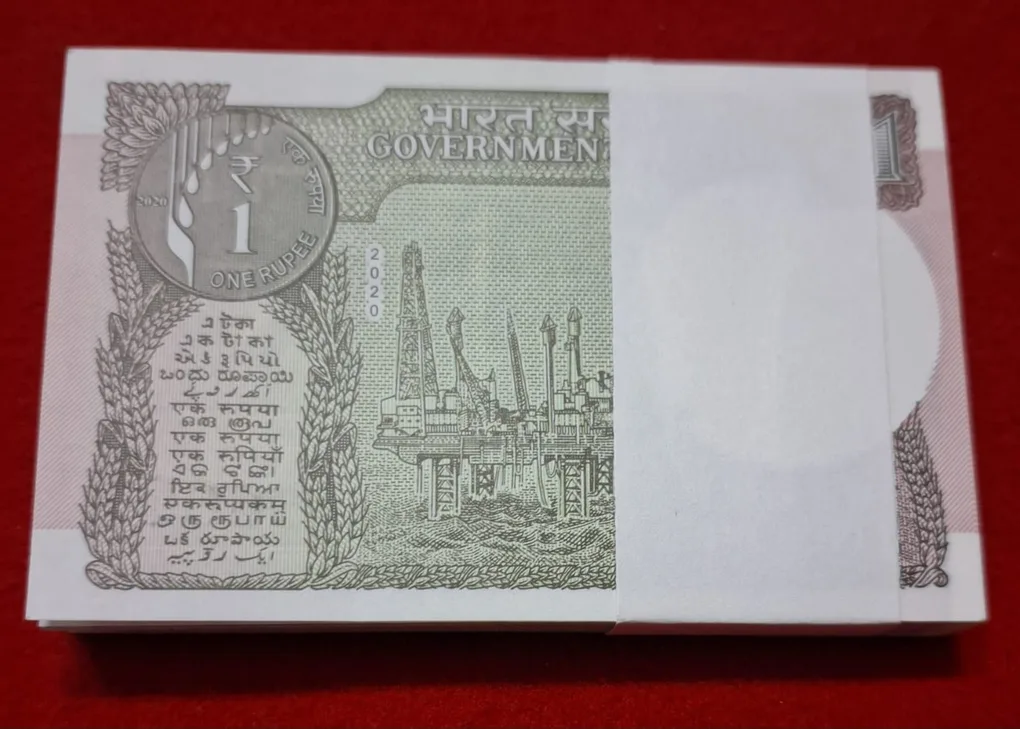 1 Rupee Packet 2020 Serial No. 565501