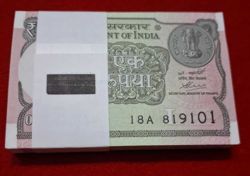 One Rupee Packet 2020 Serial No. 819101