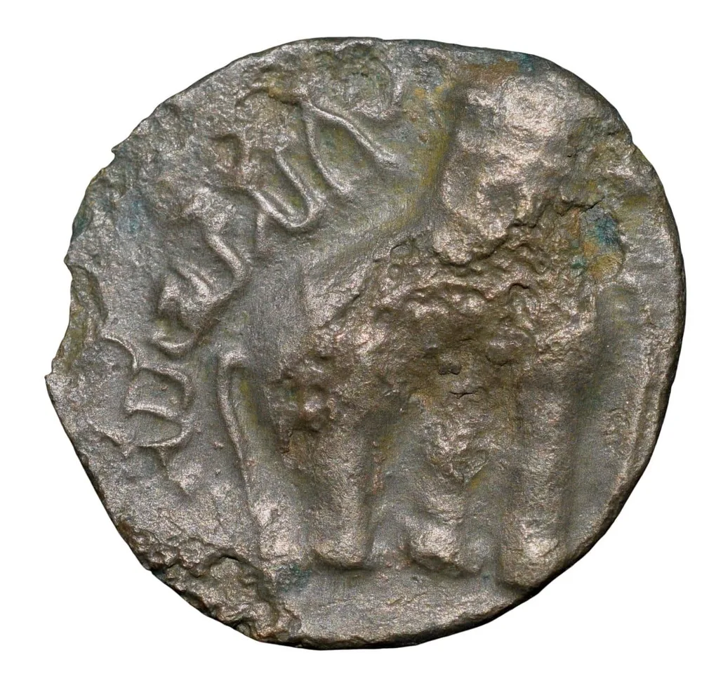 Potin Coin of Yajna Satakarni (1st Cen.BC) of Satavahana Dynasty from Banavasi Region