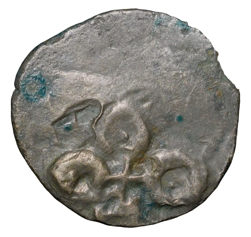 Potin Coin of Yajna Satakarni (1st Cen.BC) of Satavahana Dynasty from Banavasi Region