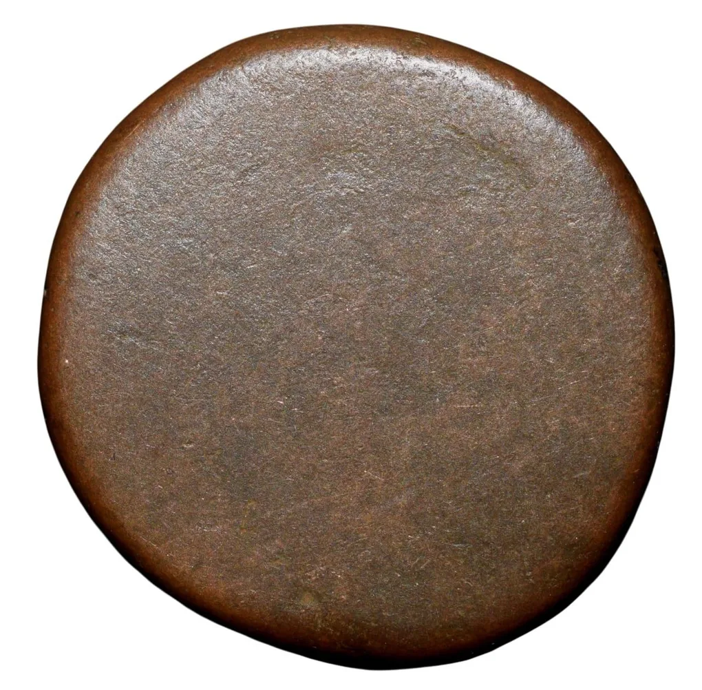 Copper Paisa of Bhopal State (17th - 18th Cen. AD) of Pindhari Struck Type KM C212 Rare